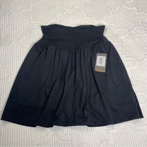 Copper Life by Tommie Copper Women's M Lower Back Support Black Skort Wicking